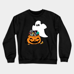 Funny pumpkin Halloween Crewneck Sweatshirt